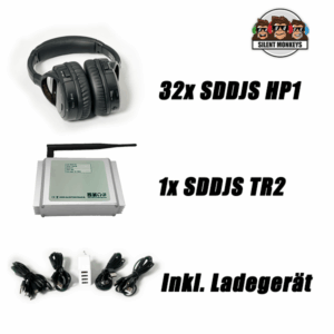 SDDJS 32HP1 Komplettpaket mit 32x HP1 Kopfhörer