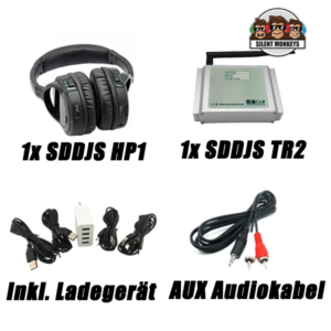 SDDJS TP1 Testpaket mit 1x HP1 Kopfhörer