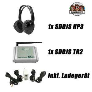 SDDJS TP3 Testpaket mit 1x HP3 Kopfhörer